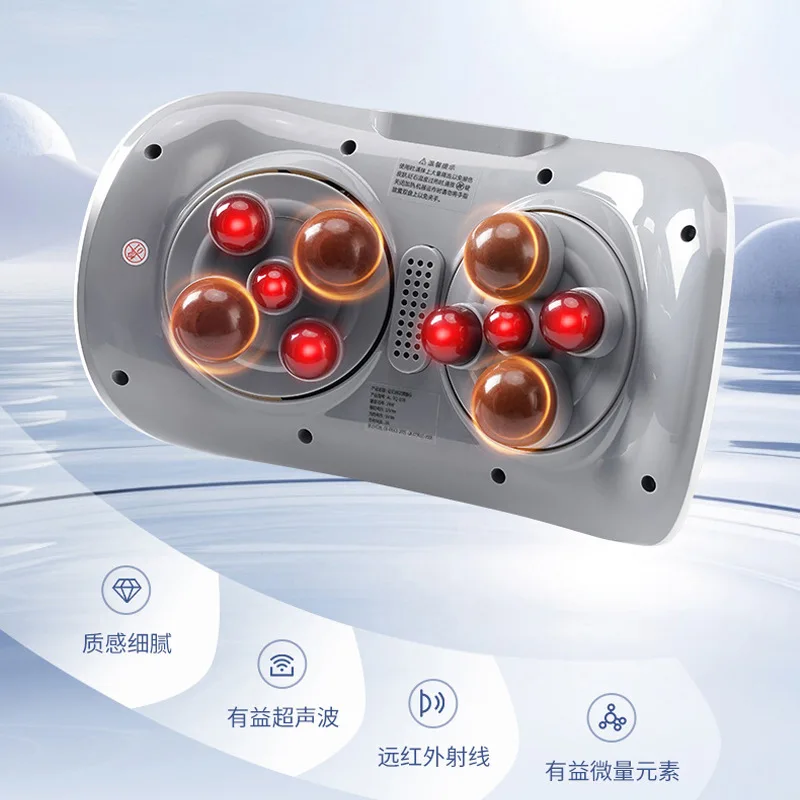 

Настраиваемый электрический массажер для талии и живота с функцией горячего компресса, для домашнего использования, массажер Бианши для пресса