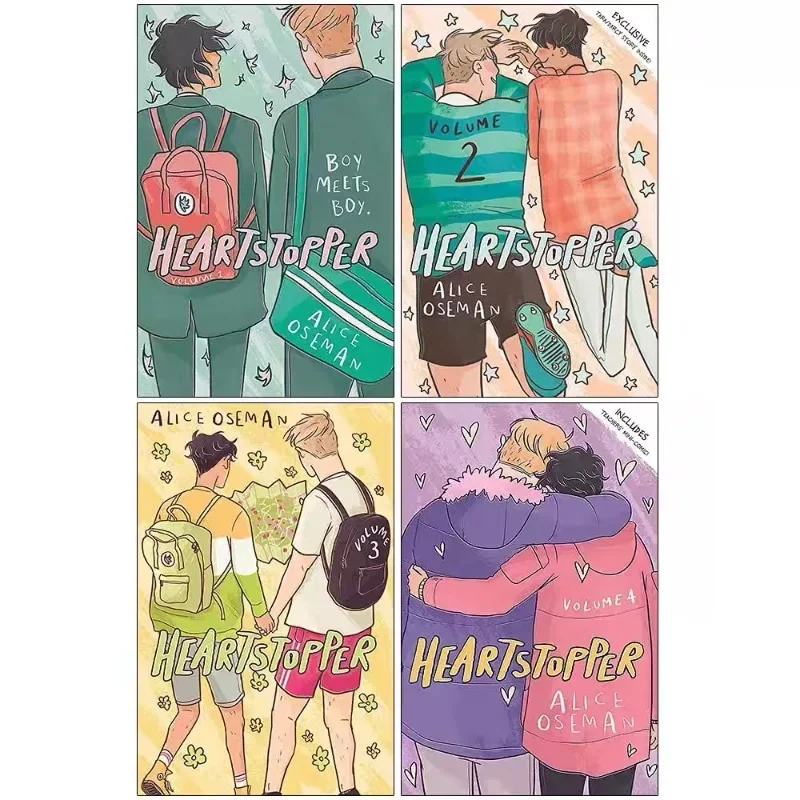 Imagem -06 - Alice Oseman Série Heartstopper Volume 14 Livros Grupo Livros por Conjunto