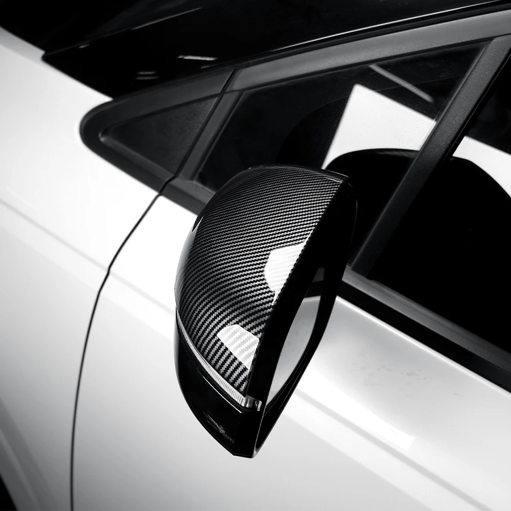 For KIA Carnival 2022-2026 LHD/RHD Car Exterior Accessories Rear View Mirror Cover Side Mirror Trim Frame Covers ABS Material