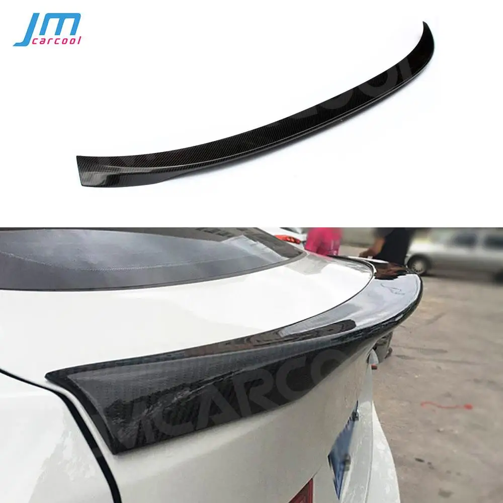 

Real Carbon Fiber Rear Spoiler Boot Wings For BMW X6 E71 F16 2008-2018 MP Style Trunk Trim Car Accessories