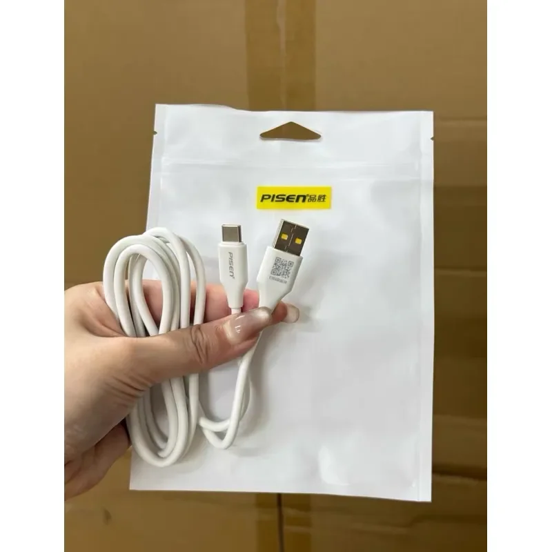 for Pinsheng USB Port 66W Fast Charging Data Cable Type C 6A Fully Compatible Bold