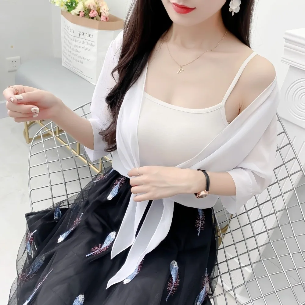 New Sun Protection Sun Protection Coat Long Sleeves Casual Cardigan Thin Breathable Blouse Tops Female