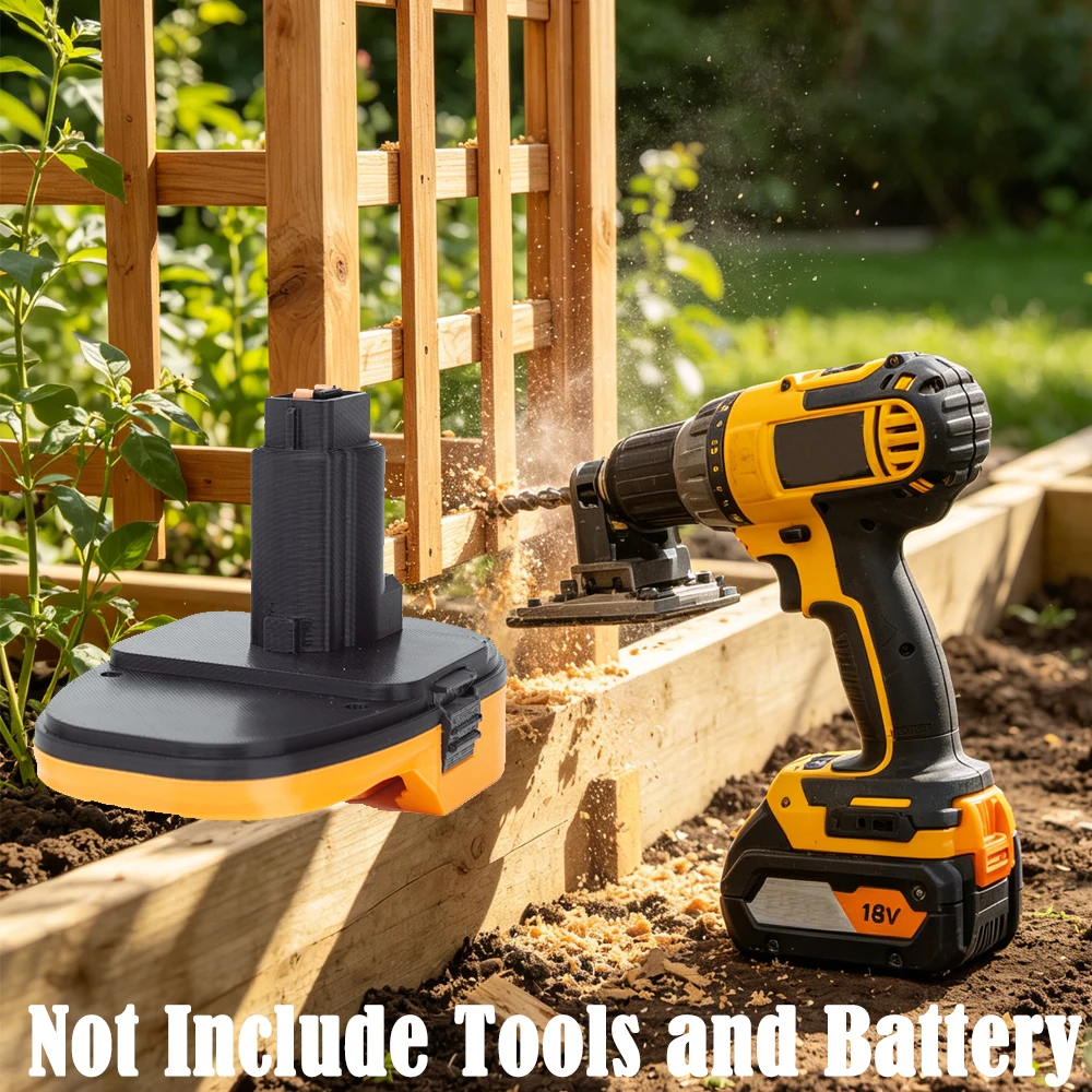 

Адаптер-конвертер для литиевых аккумуляторов Ridgid AEG 18V для беспроводных инструментов Dewalt 18V Ni-Cd Ni-Mh (только адаптер, без аккумулятора)