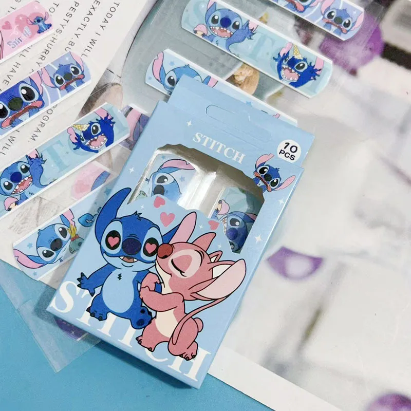 Лило и Стич Bandaid Kids New Disney милые бинты детский бандаж на открытом воздухе спортивная палочка для ран Hemorrhagic патч подарок Лидер продаж