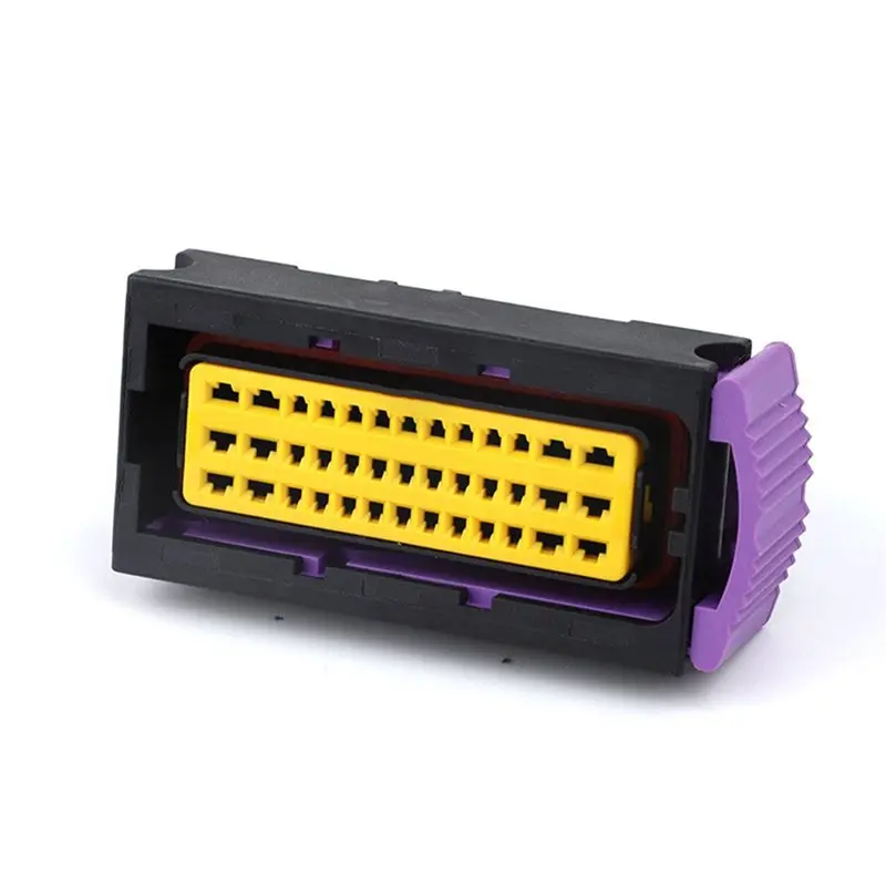 Reliable-For Car Control Box 39 Pin ECU Box Aluminum Shell Plug Connector Socket Generator Panel Terminal