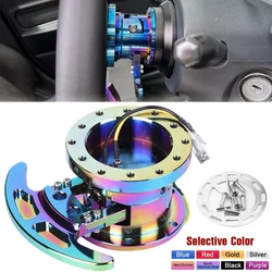 Racing Steering Wheel Quick Release Hub Adapter Boss Kit Universal Body Removable Snap Off Boss Kit Aluminum Colorful Auto Parts