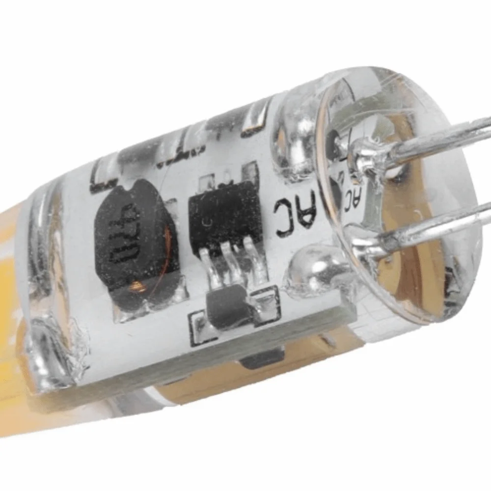 2PCS Durable AC/DC12V G4 LED Bulb 6W Warm White 3000K Bi-Pin LED Light Lamp Dimmable Light Bulb Landscape Lighting