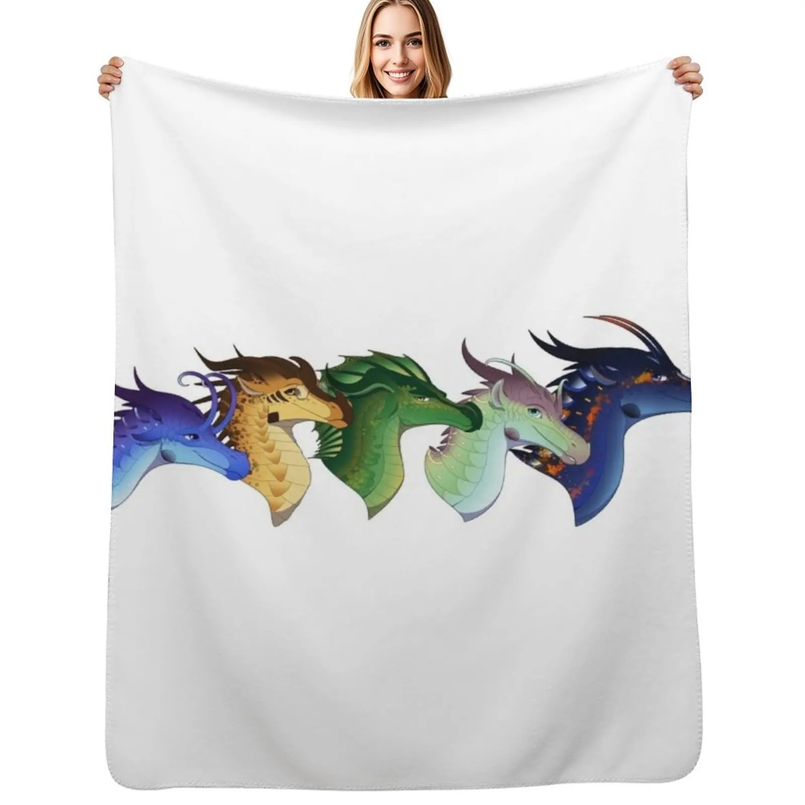 

Плед Wings of Fire - Lost Continent, многофункциональное теплое одеяло для гостиной и спальни