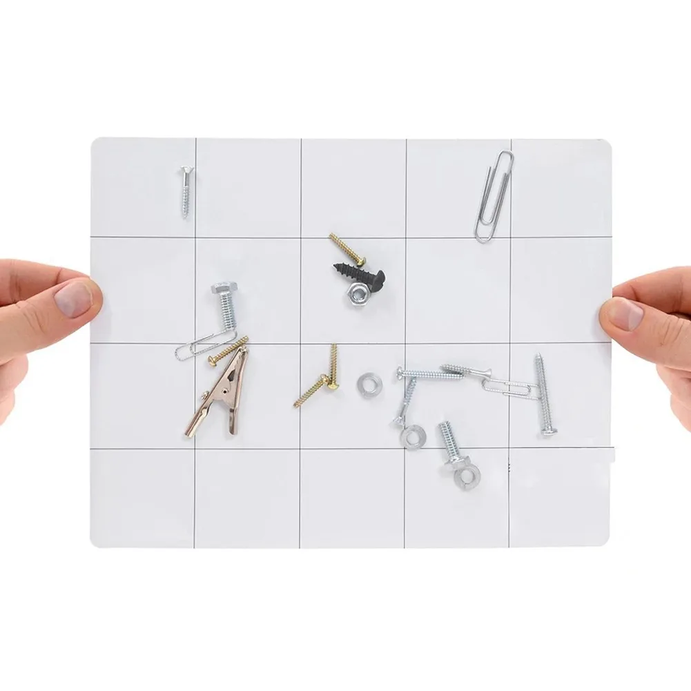 

300 250mm Magnetic Pad 0.8mm Thick Project Work Repair Tools Magnetic Screw Mat Phone Tablet Repair Heat Insulation
