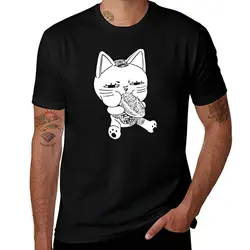 Dandadan turbo cat glizzy T-Shirt anime tshirt customizeds vintage anime shirt t shirts for men