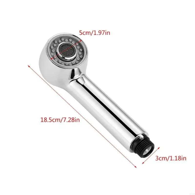 4XFD Upgraded Pull Out Shower Head Kitchen Tap Sprayer Multifunctional Faucet Attachment Pull Out Shower Head G1/2