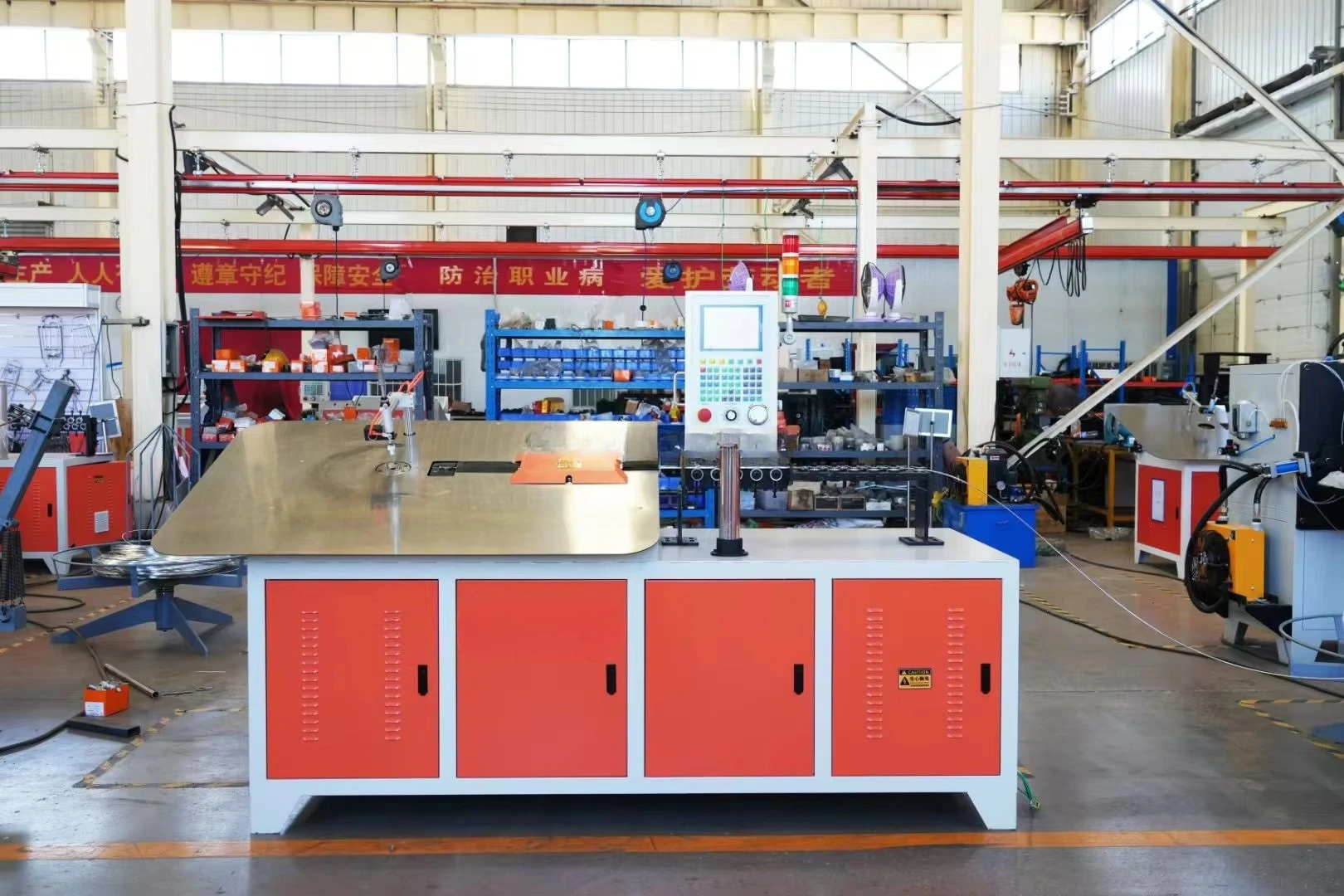 CNC Control 2-6mm Automatic 2D Wire Bending Machine with Engine and Servo Motors Multifunctional CE Certified Steel Wire Bender