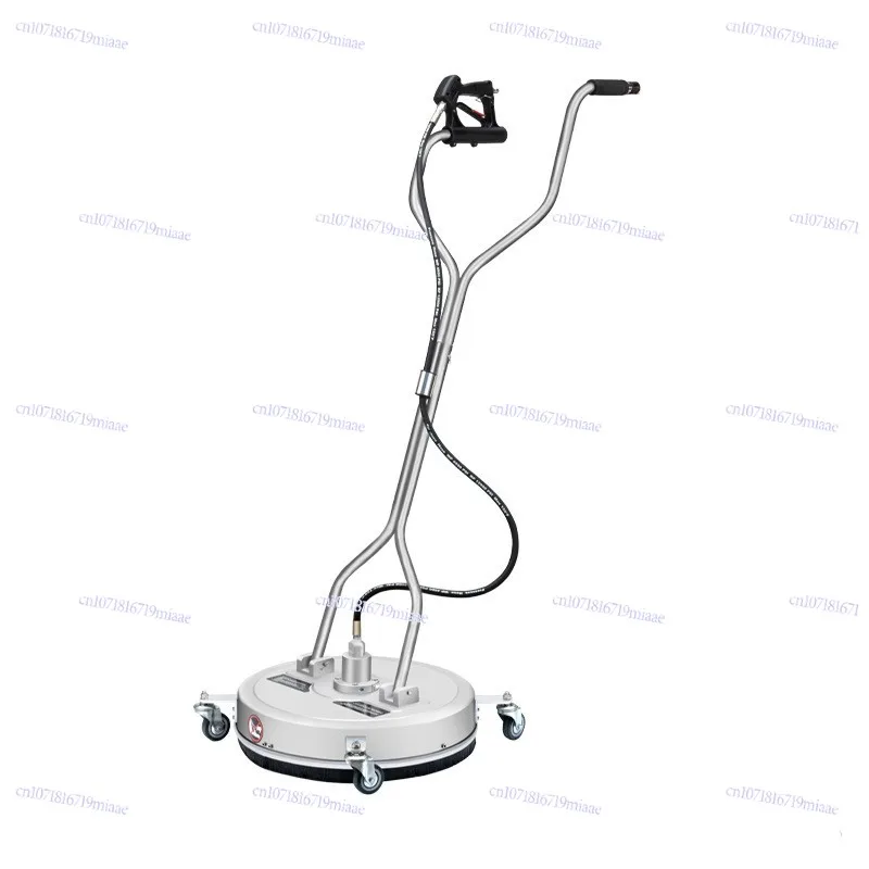 High Pressure Washing Site Outdoor Pavement Floor Tile Cleaner Stainless Steel Hand Push Washing Machine Disc