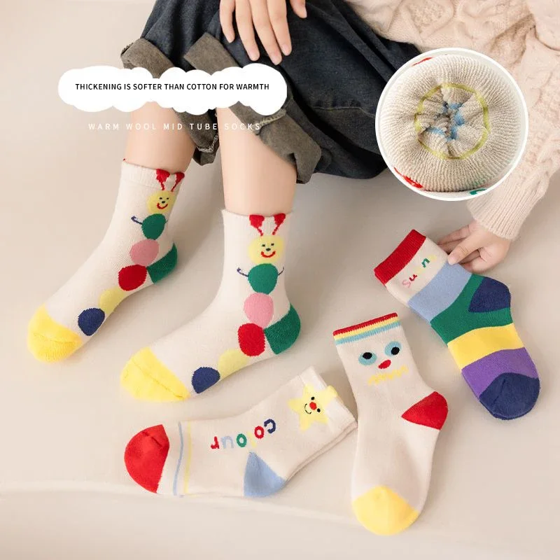 4 Pairs Winter Thic… - image