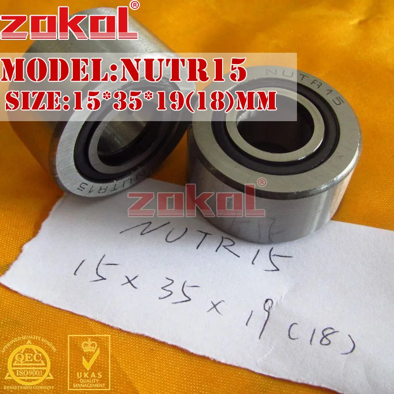 ZOKOL NUTR15/17/20/25 Supporting Roller Cam Follower Bearings