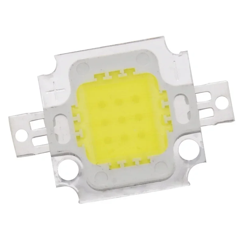 جهاز عرض DIY 12 فولت، ضوء فيضانات خارجي، فائق السطوع، 10 وات LED أبيض، شريحة LED بيضاء باردة لأضواء كاشفة متكاملة