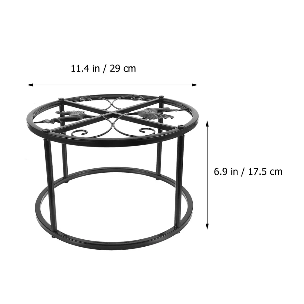 

2pcs Chicken Feeder Holder Metal Stand For Coop Waterer Rack Durable Rust-Resistant Poultry Feeding Supplies Stable Support For