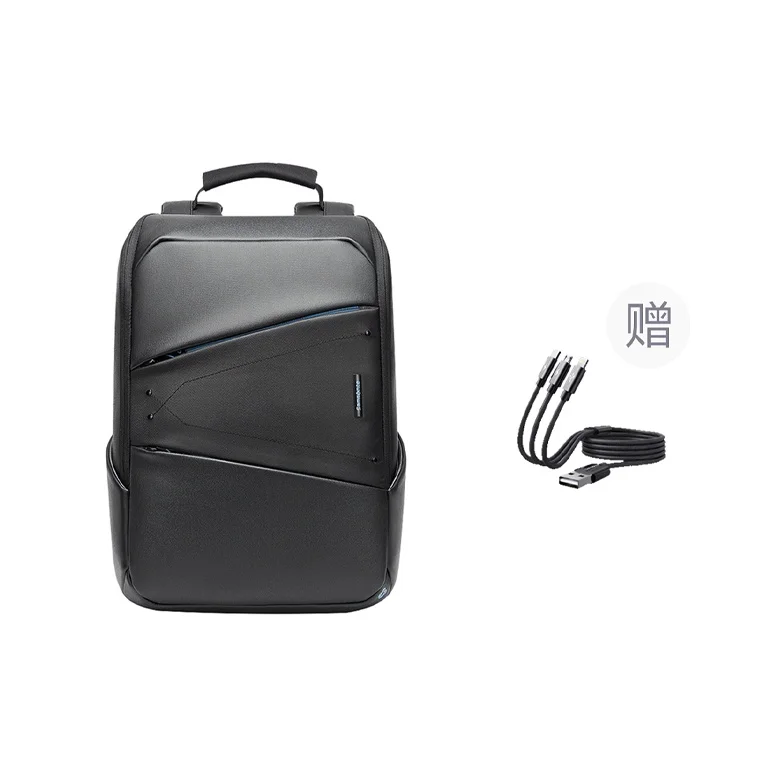 SAMSONITE PU, Textile Backpack Backpacks Regular Unisex Black BP4-09002