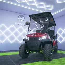 Electric Golf Cart Utility Vehicle 4 Wheels 48V 72V Lithium Battery Off-Road Adult Street Golf Cart