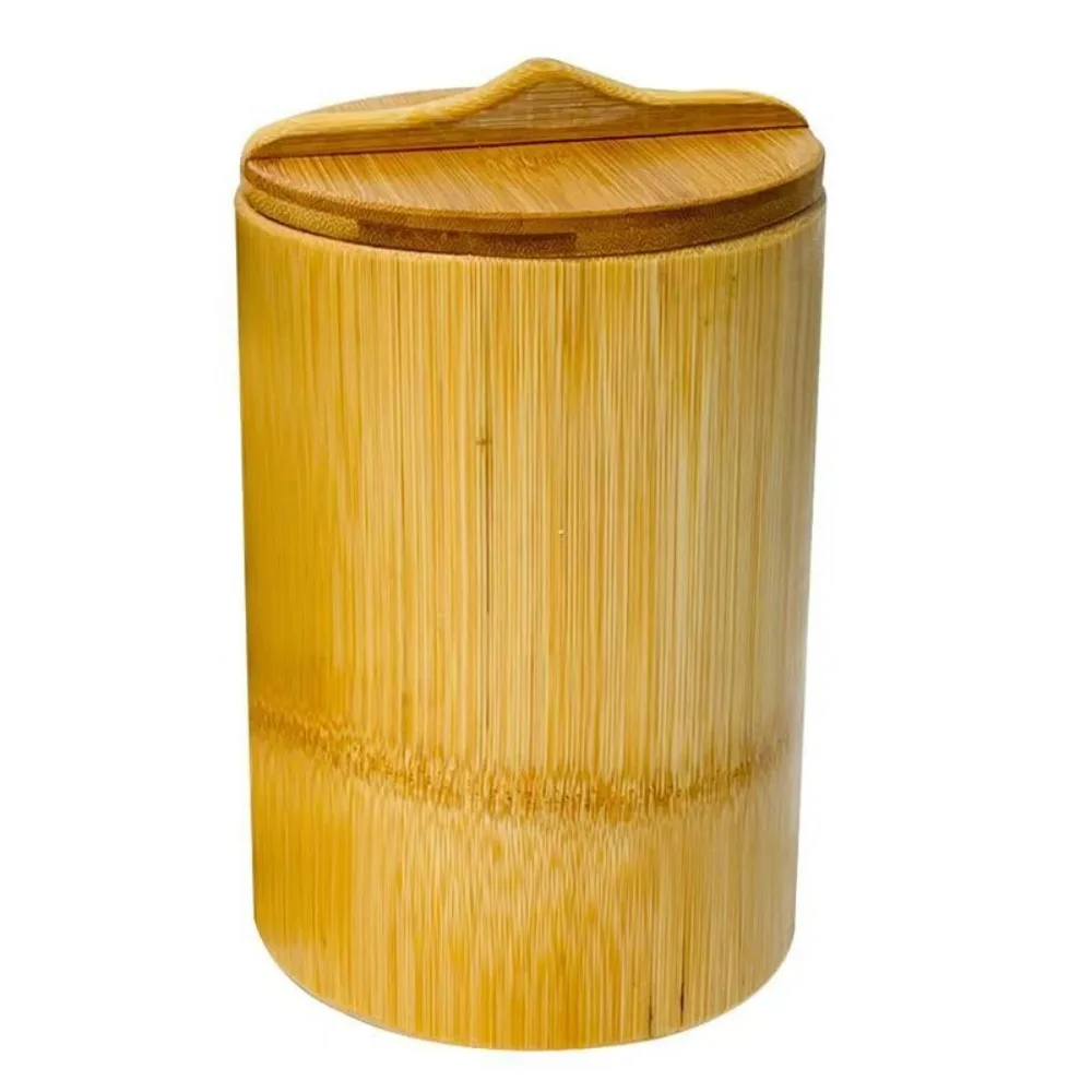 

Natural Bamboo Steamer Rice Bucket Reusable Handmade Bamboo Cooking Pot with Lid Eco-Friendly Steaming Rice Container Restaurant