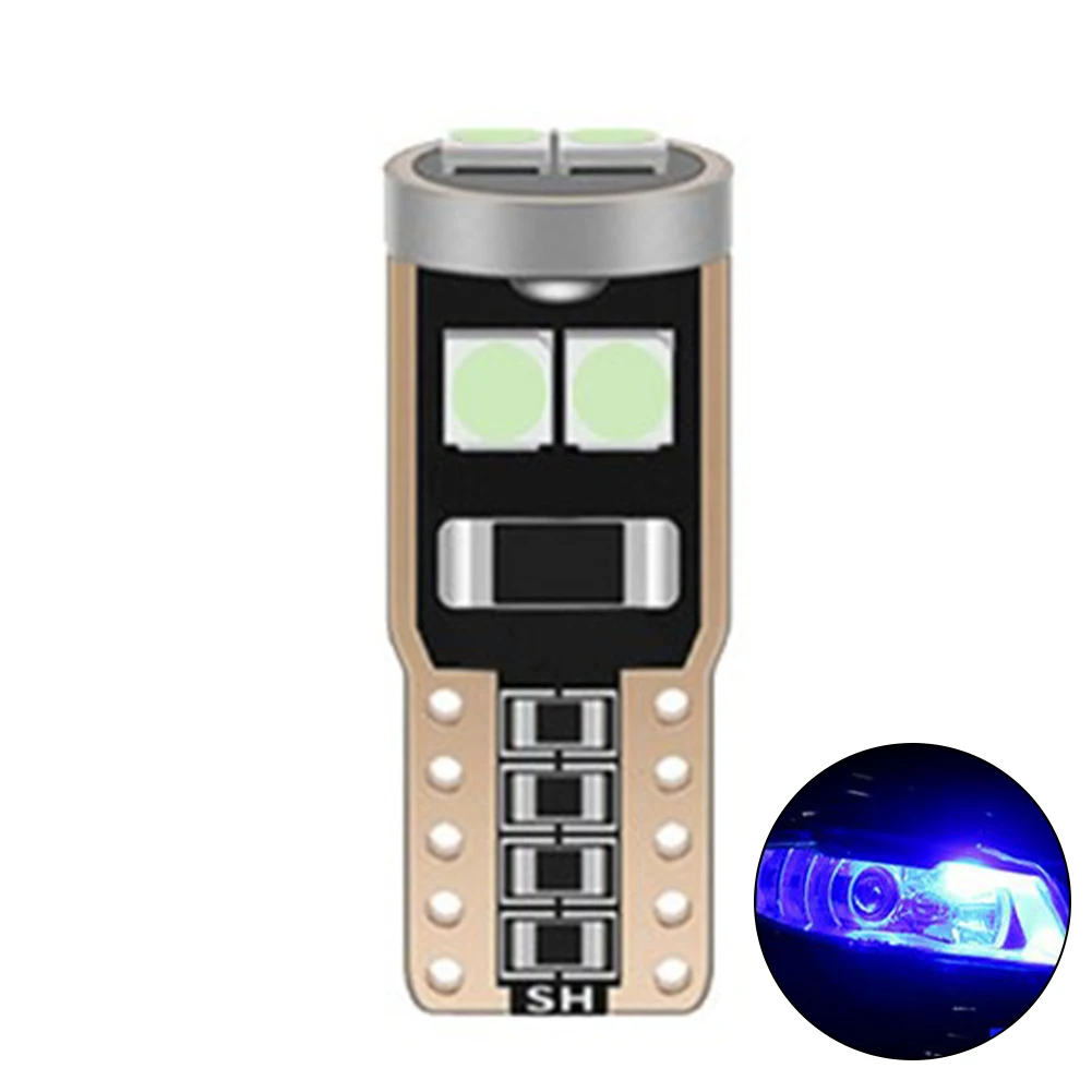 Calidad Hjgh útil práctica T10 ancho luz 3030-6SMD luz de lectura reemplazo vehículo luz de matrícula T10 3030-6SMD