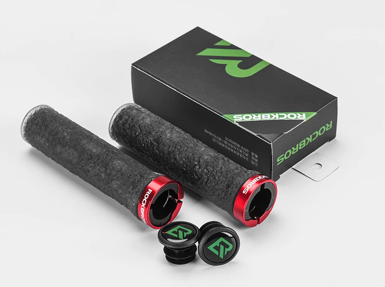 Impugnature Manubrio WEST BIKING – Blocco Unilaterale In TPE+TPU+ Silicone, 135mm, Per MTB (un Paio)