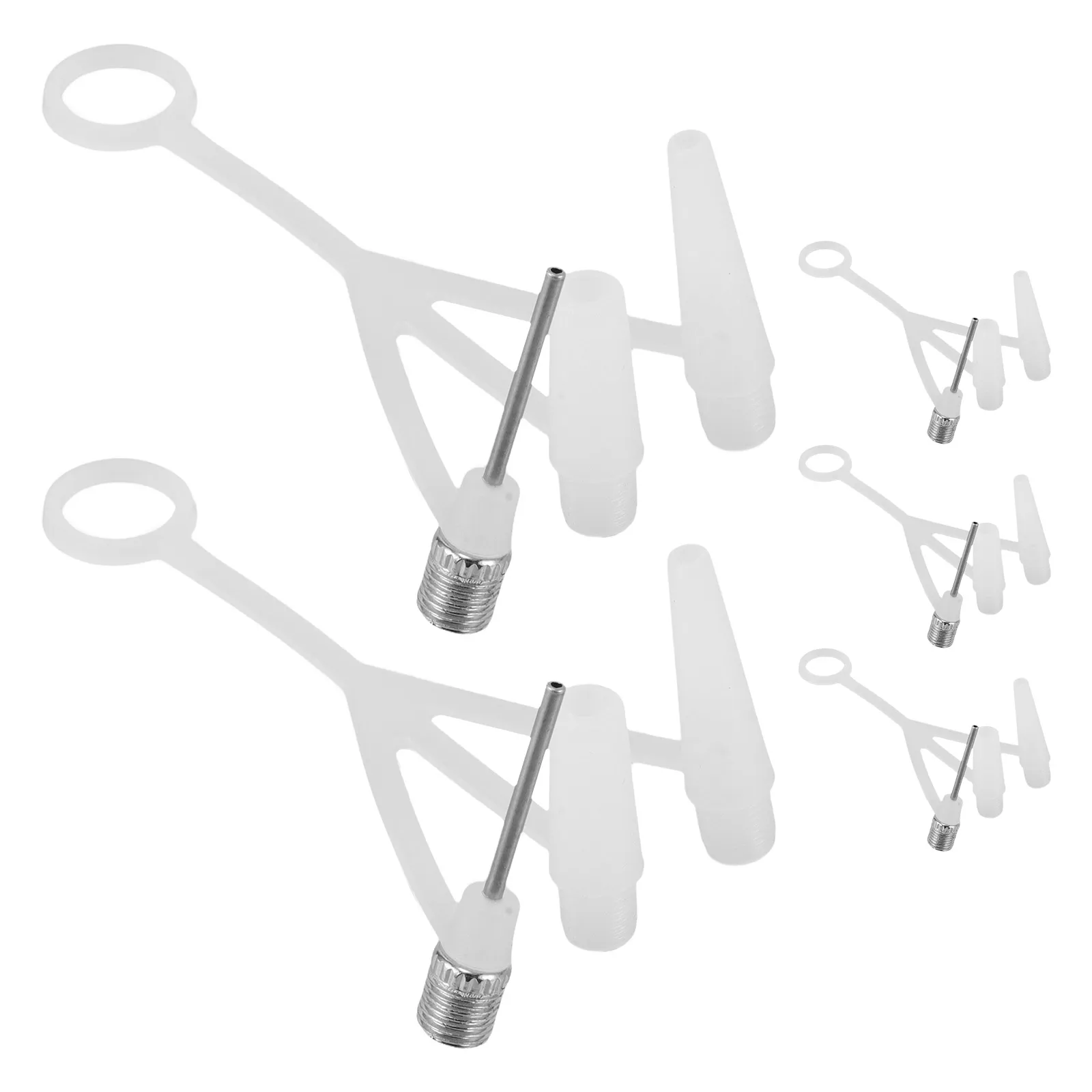 

5pcs Universal for Air Pumps Basketball Balls Inflation Needles For Sports Balls Needle For Ball Pump White Sports Camping