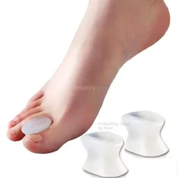 Foot Care Tools 1 Pair Soft Silicone Toe Separators Spacer Straightener Relief Foot Bunion Pain Gel Toe Separators Bunion Guard
