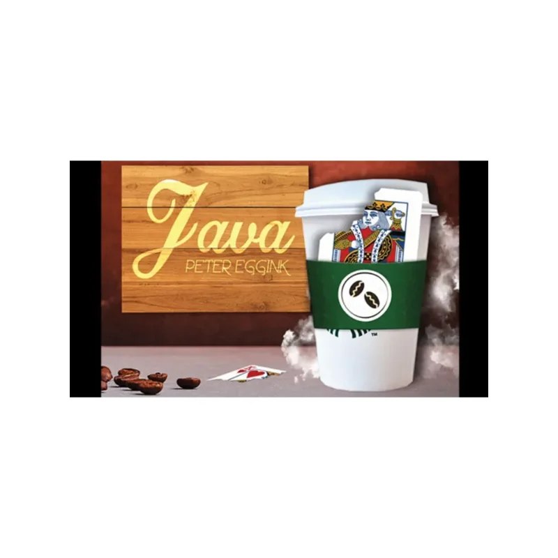 JAVA by Peter Eggink Card Magic Tricks Close Up Magic Magia Magie Magicians Prop Deck Illusion Gimmick