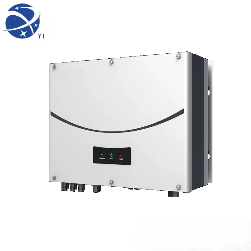 YYHC Factory Three Phase 10KW Solar Inverter On Grid High Efficiency Solar Power System MPPT LCD Display WIFI Remote Control