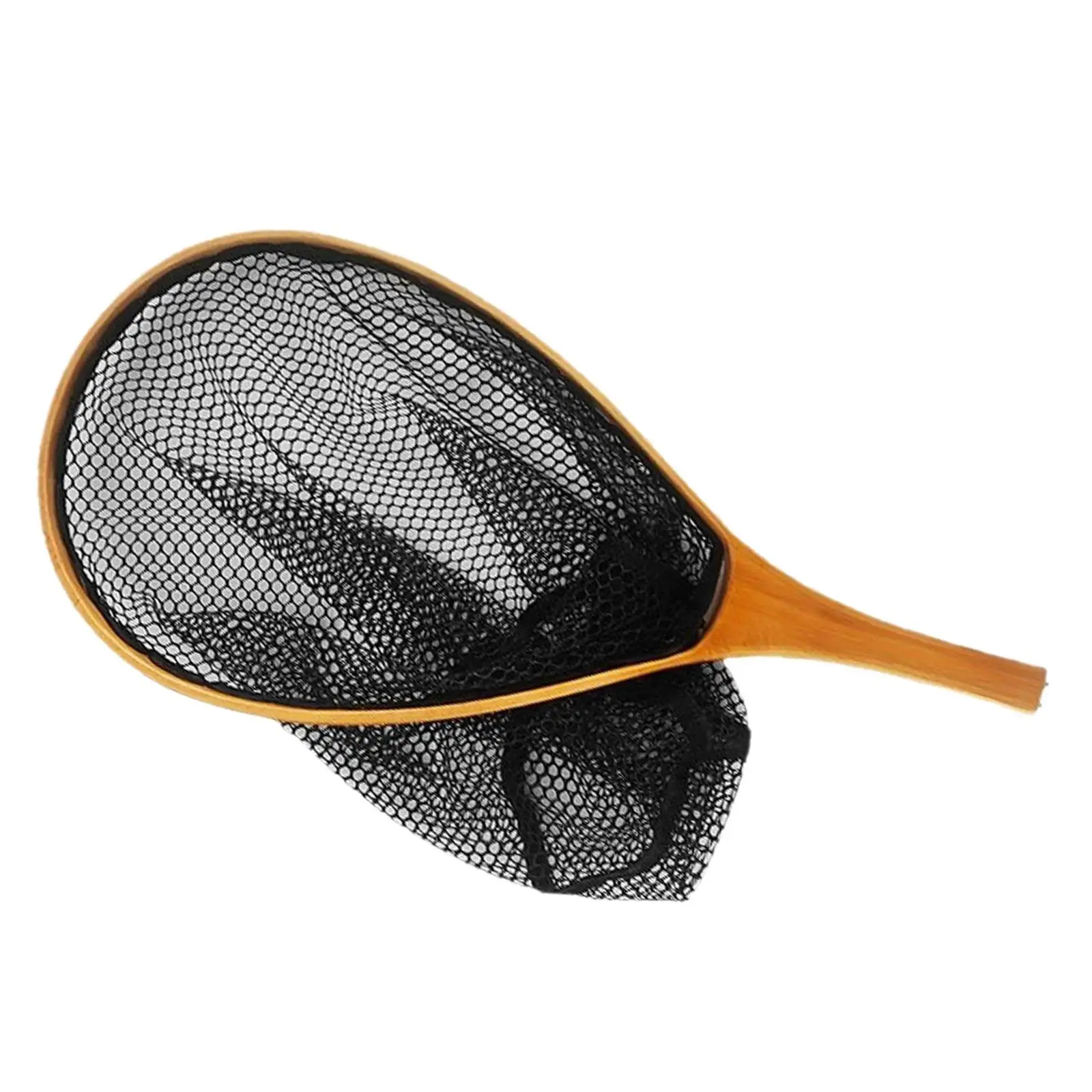 

Fly Fishing Net Manual Fishing Landing Net for Boating Outdoor Freshwater