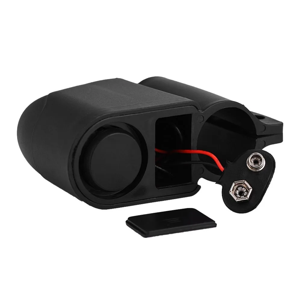 Durable 4-Digit Code Cycling Lock Black Vibration Alarm Bike Anti Theft Lock with Screws Cycling Password Lock Vehicle Security