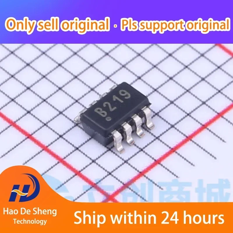 10PCS/LOT INA219BIDCNR Logo B219 SOT-23-8 New Original In Stock