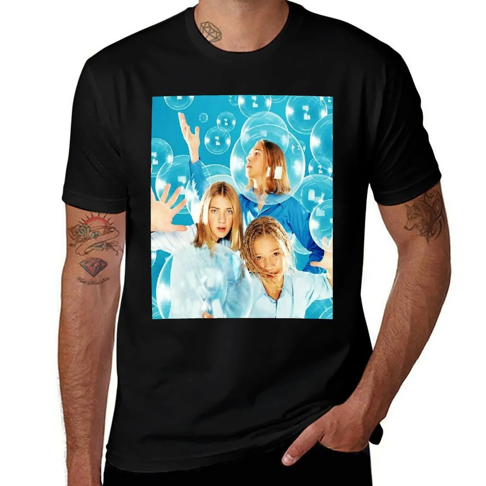 

1997 Hanson Bubbles Mmmbop T-Shirt blanks street wear Aesthetic clothing men workout shirt
