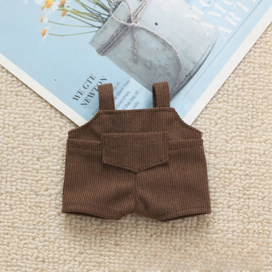 Labubu-ropa para muñeca, monos, accesorios, cámara pequeña, 15/17cm, Labubu V1 V2 V3, ropa para muñeca de peluche, juguete de bolsillo para regalo