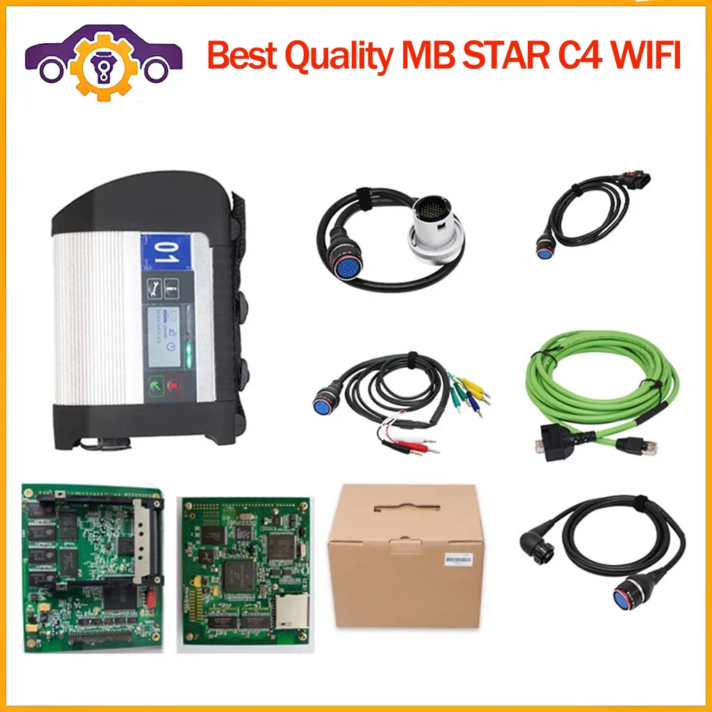 Mb Star C4 Obd2 Scanner Auto Diagnostic Tool MB Star C4 Diagnosis Function Support OBD Wifi With Doip For Mercede-s B-enz