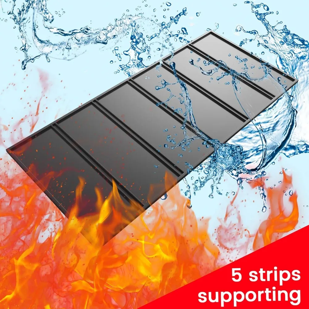 Garage Shelving, 48" Wide 5-Tier 3000lbs, Boltless Assembly, Adjustable Large Garage Storage Shelves, Heavy Duty Storage Rack