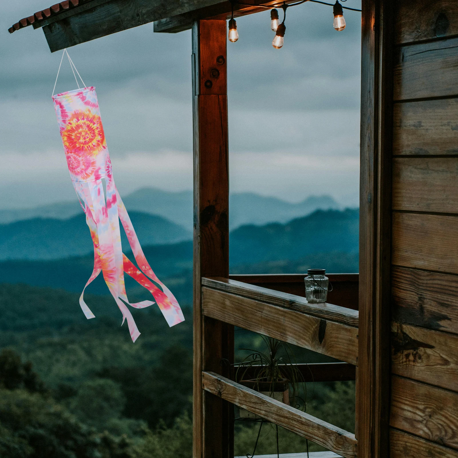 

Outdoor Windsock Flag Decorative Garden Hanging Balcony Wind Sock Flag for Yard Patio Decoration Windsocks Decorative Wind Socks