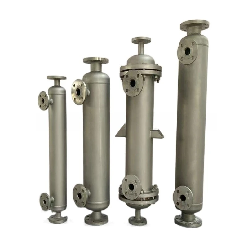 Steam detachable automatic shell and tube heat exchanger Steam convection tube condenser Flue gas waste heat exchanger