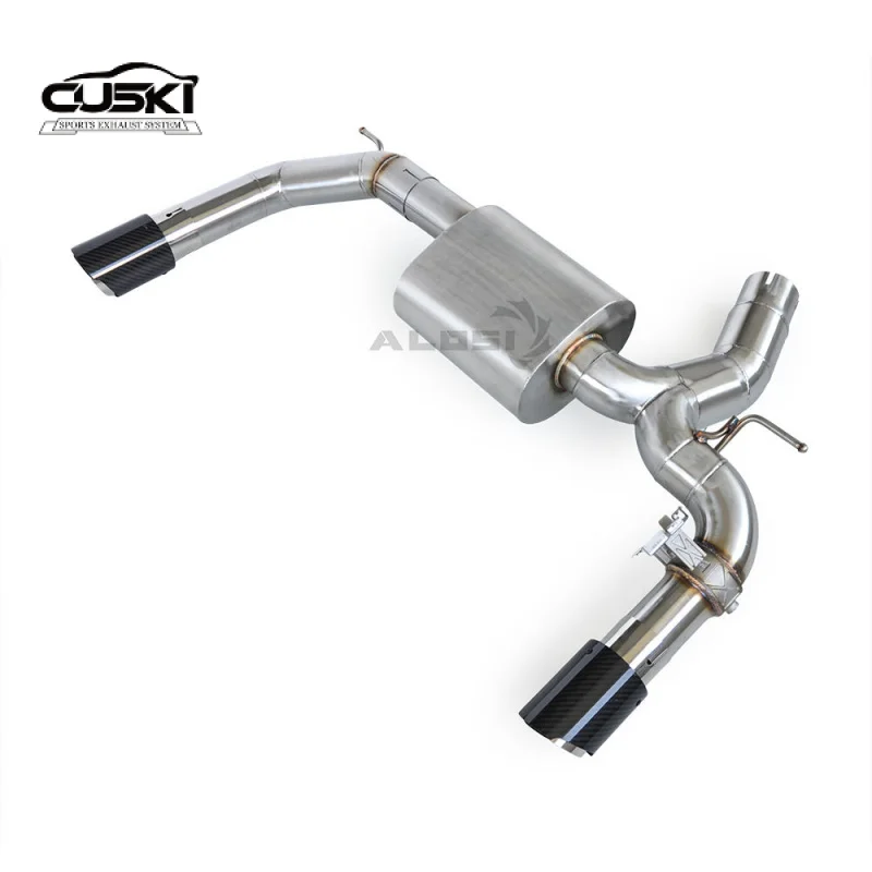 

Выхлоп с клапаном для BMW 320i 328i F30 2.0t 2013-2018 Performance Cat Задняя выхлопная система Обновление выхлопной системы автомобиля