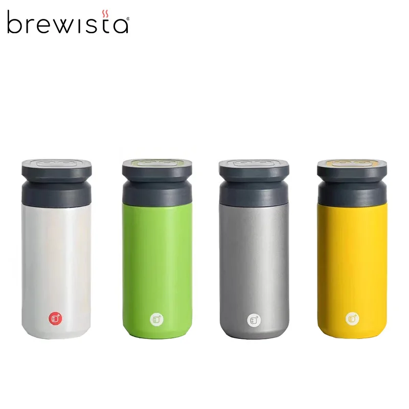 

Brewista B + изолированная кружка из нержавеющей стали, кофейная чашка, уличная кружка для переноски, 350 мл