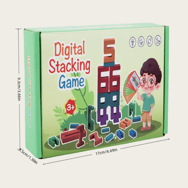 บล็อกตัวเลขไม้สําหรับเด็ก: เกมคณิตศาสตร์ขนาดเล็ก, ของเล่นตรรกะก่อนวัยเรียน, ไม้ที่ปลอดภัย, เครื่องช่วยการเรียนรู้ในโรงเรียนอนุบาล