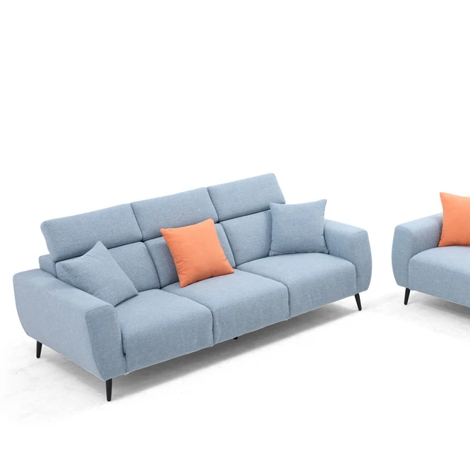 

Modular Modern Inflatable Foldable Sofa Set Fabric Upholstery with Wooden/Metal Frame for Home Apartment Hotel Hospital Sofa