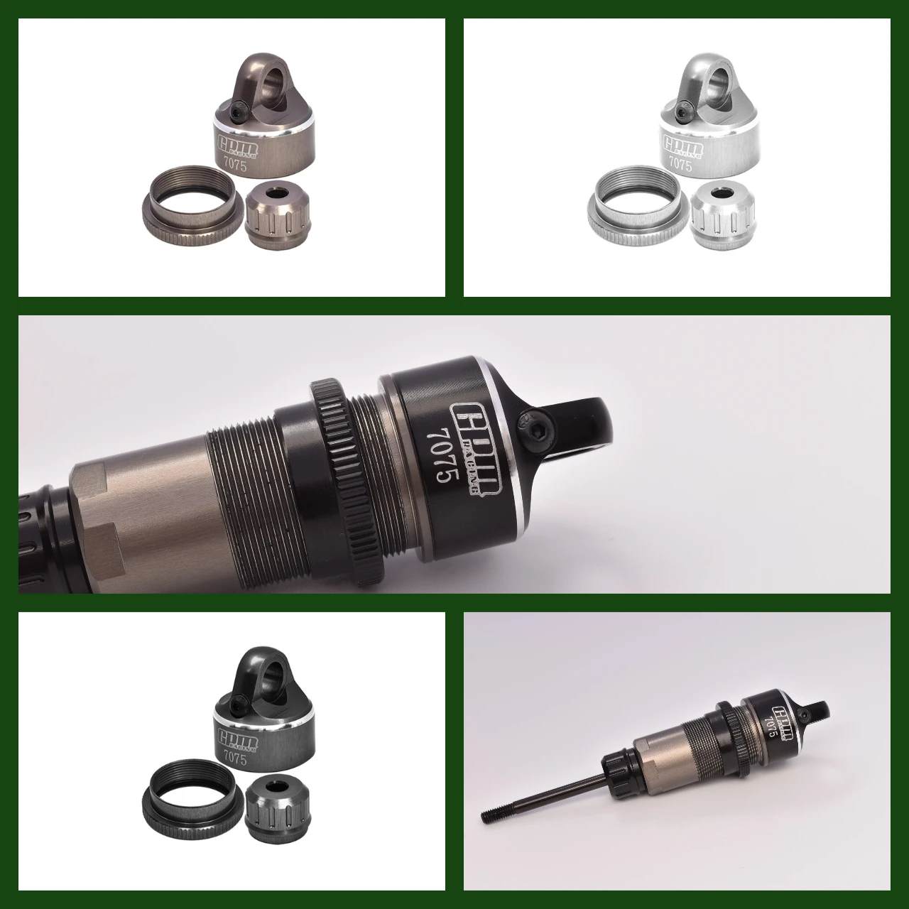 

GPM Alloy 7075 Shock Cap Set For LOSI 1/4 Promoto MX SM Motorcycle FXR LOS06000