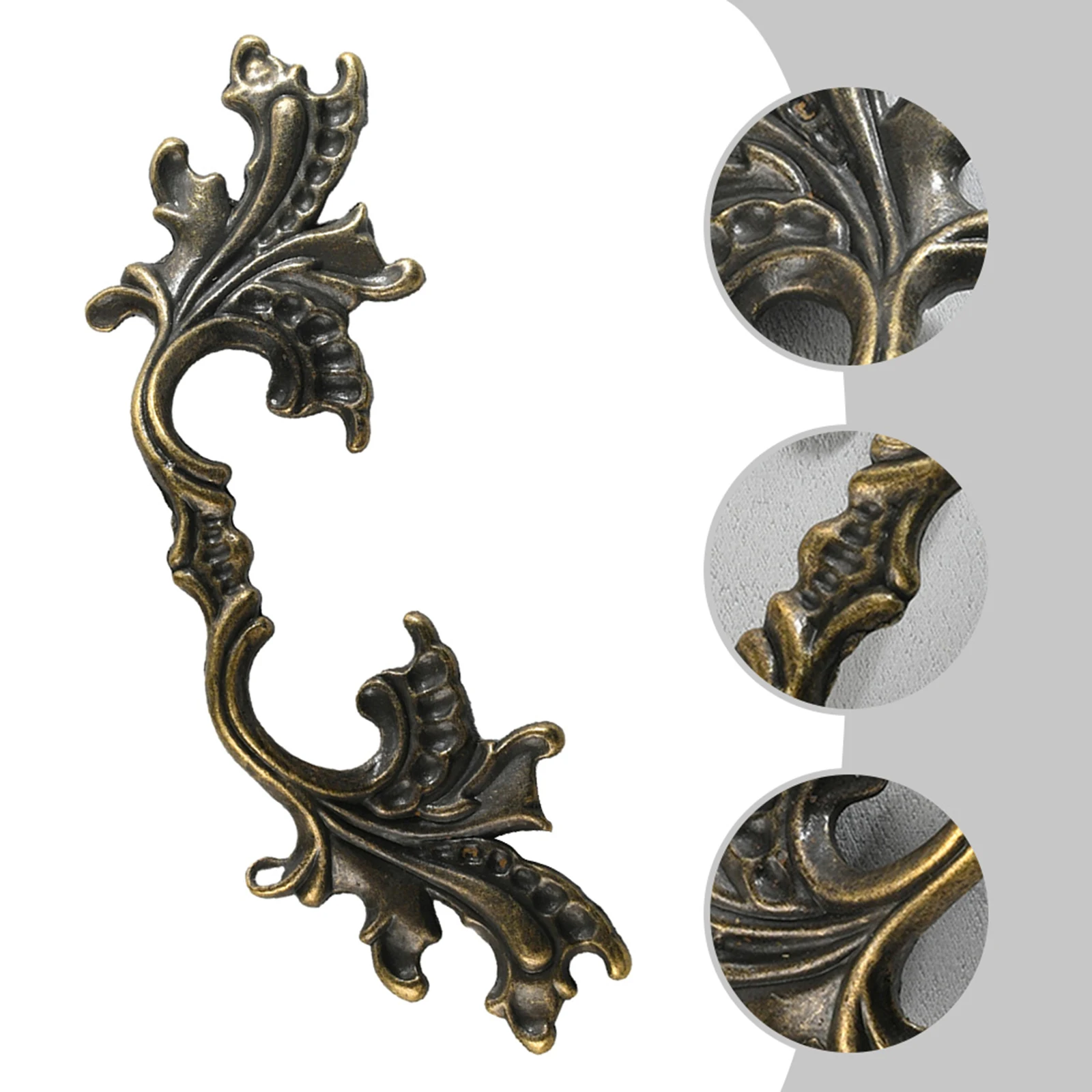 Retro-Themed Zinc Alloy Handle For Cabinets And Drawers Wardrobe Kitchen Pull Knob Furniture Hardware