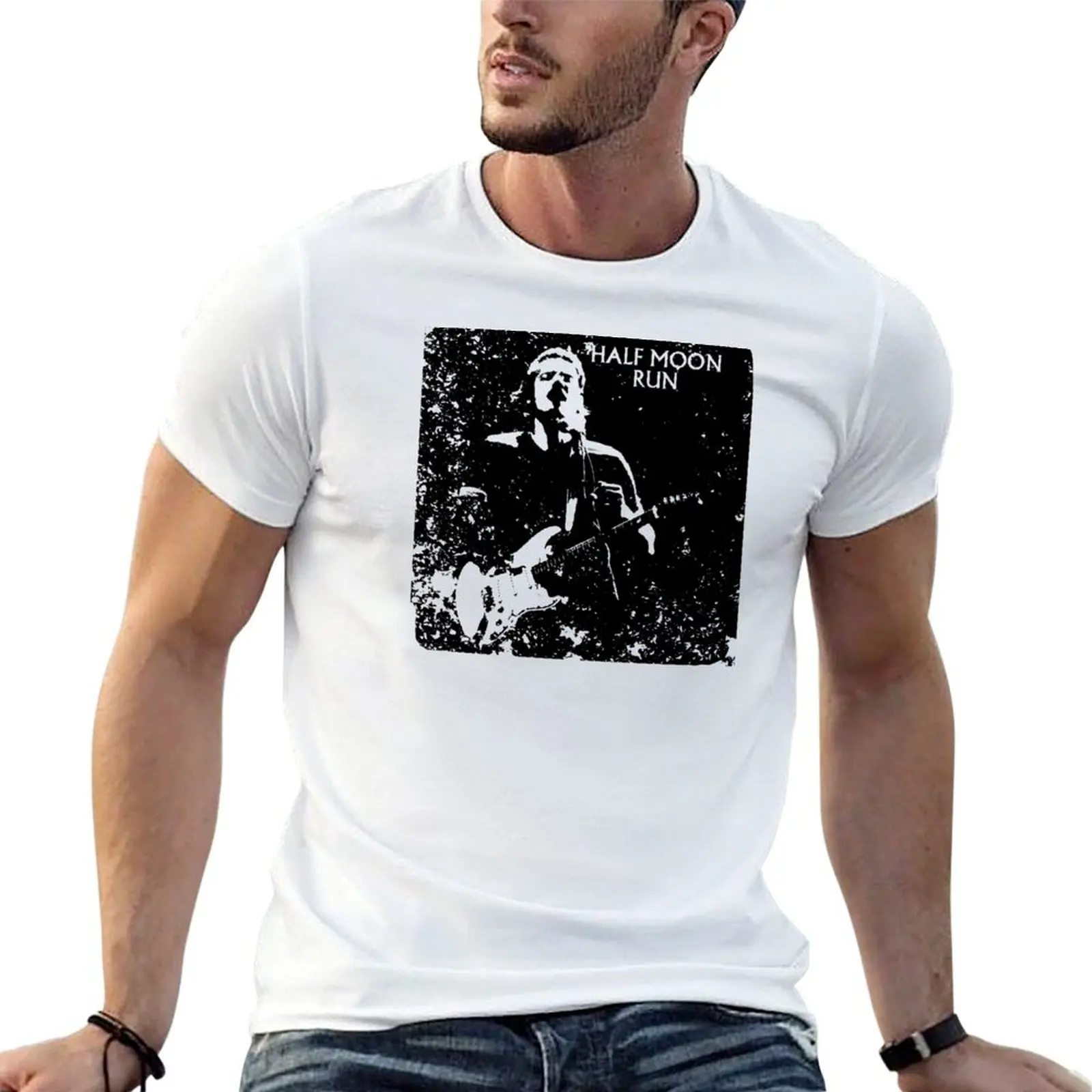 

man cotton t t cotton Moon man - Run shirts Textured quality shirt T-Shirt t shirts high man luxury brand for Half