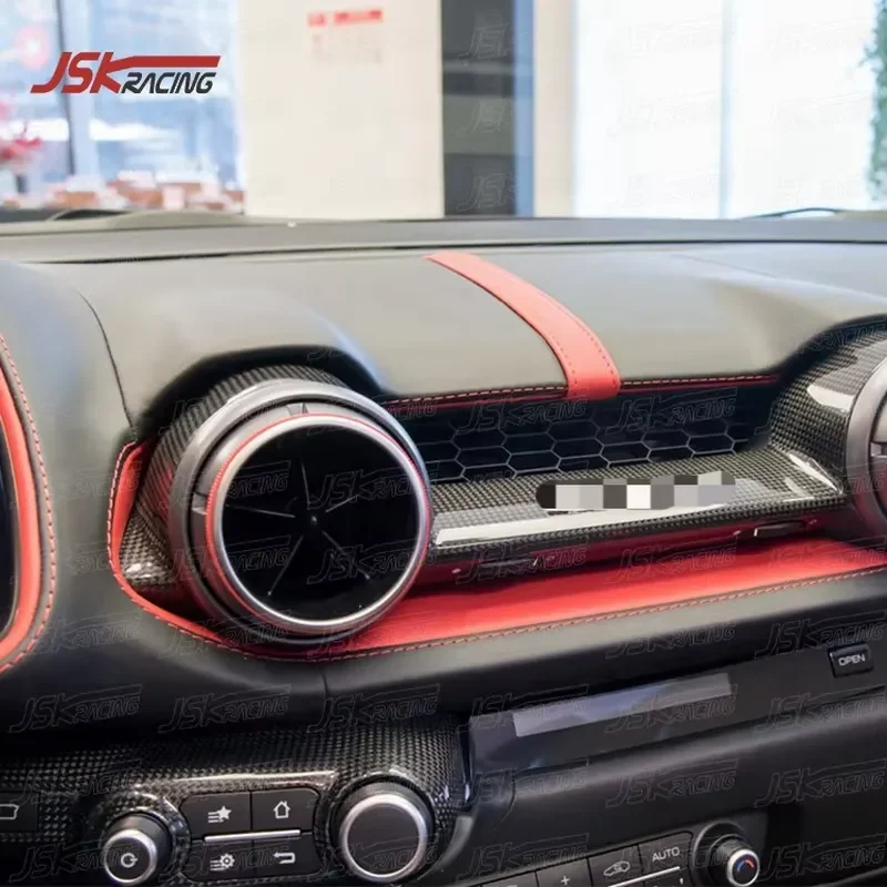 DRY CARBON FIBER INTERIOR CONTROL PANEL (REPLACEMENT) for 2017-2020 FERRARI 812