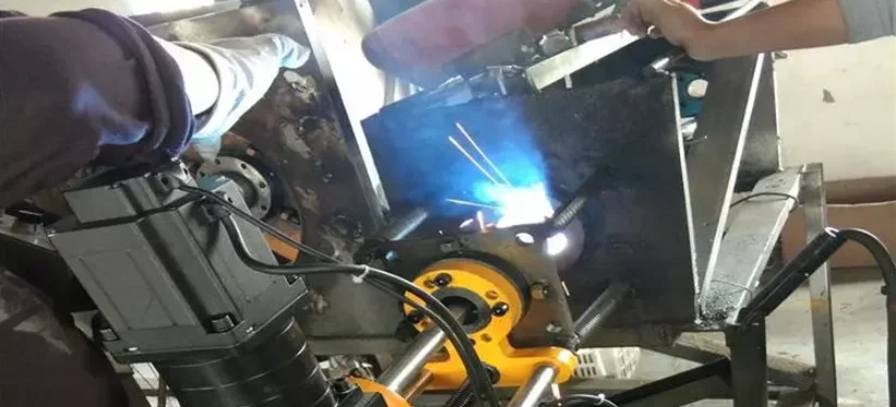 Portable internal hole automatic welding machine/boring machine auxiliary equipment internal round welding machine for sale image 6