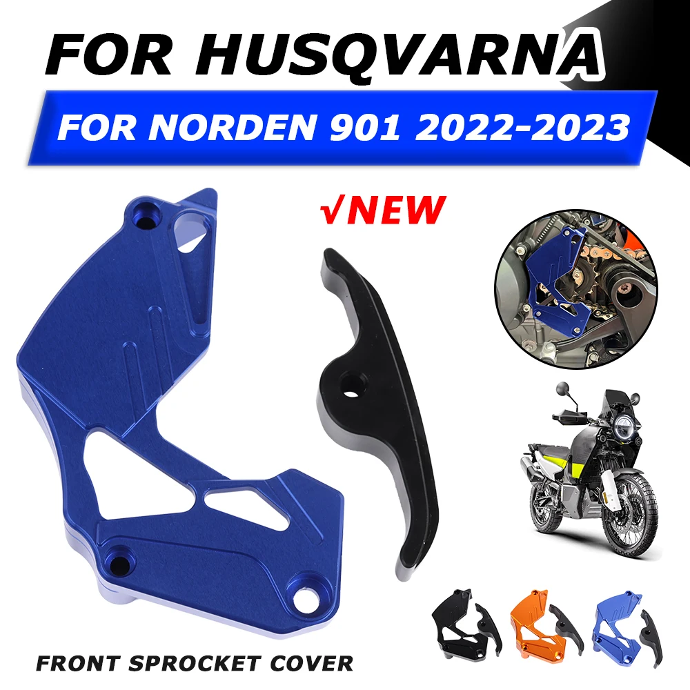 

For Husqvarna Norden 901 Norden901 901Norden 2022 2023 Motorcycle Chain Guaud Cover Sensor Cover Front Sprocket Guard Protector