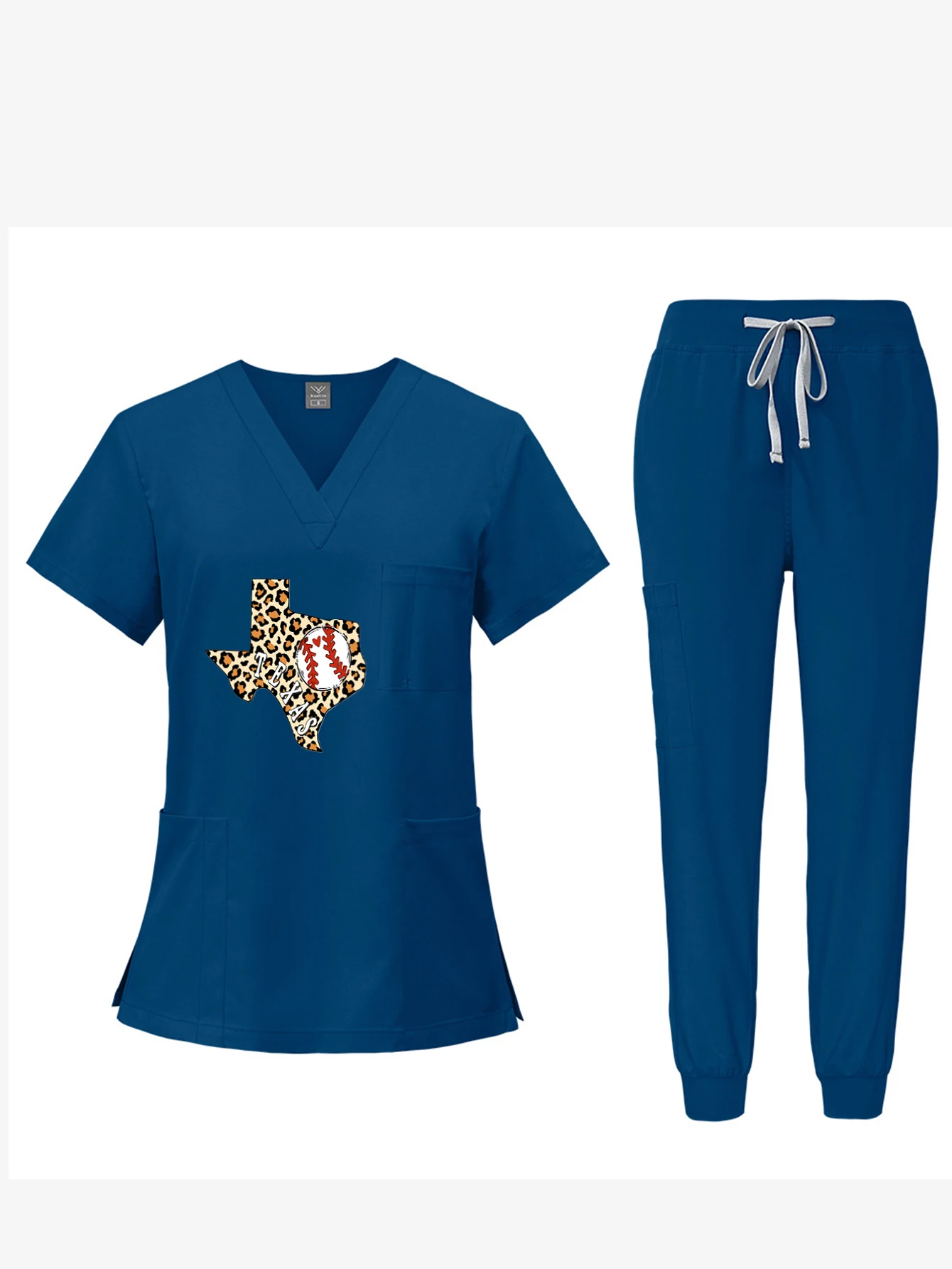 Gommages unisexes polyvalents à séchage rapide : robe chirurgicale à impression personnalisée |   Uniforme professionnel pour hôpital dentaire pour animaux de compagnie et clinique esthétique